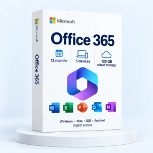 Microsoft Office 365 | 12 Months | 5 Devices | 100 GB Cloud